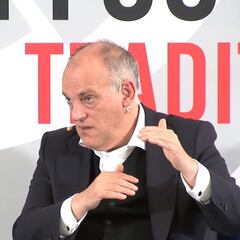Tebas, sobre la Superliga: “Vienen a robarnos a nuestra casa el dinero de los clubes”