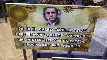 Gary Neville burnt at the stake in Valencia