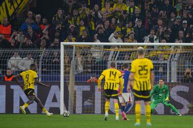 El delantero guineano Serhou Guirassy lanzó el penalti que puso el 1-0 en el marcador en el minuto 10.