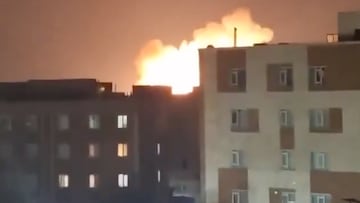 Las terribles imágenes del ataque de Israel a Irán