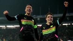 Resumen y goles del Estrella Roja vs PSV, jornada 7 de la Champions League