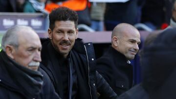 13/01/19 ATLETICO DE MADRID vs LEVANTE
PARTIDO PRIMERA DIVISION
SIMEONE Y PACO LOPEZ