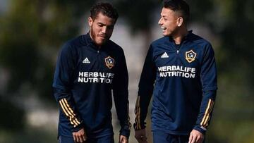 Este lunes 8 de junio, Chicharito, Pavón y Jona Dos Santos protagonizaron el entrenamiento de LA Galaxy de cara al torneo a realizarse en Orlando, Florida.