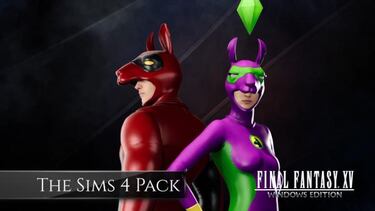 Final Fantasy XV tendrá contenido de Los Sims 4