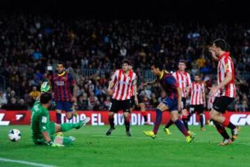 Jornada 34. BARCELONA-ATHLETIC DE BILBAO  Pedro anotó el 1-1.