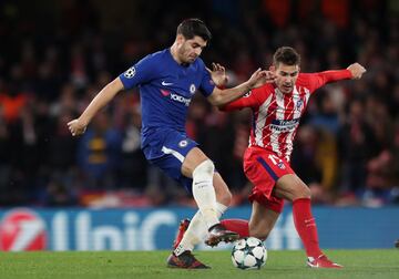 Morata y Lucas Hernández.
