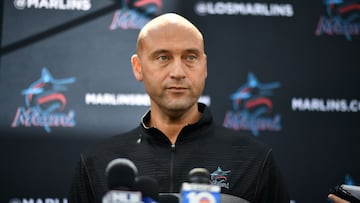 Bajo la gesti&oacute;n de Derek Jeter en las &uacute;ltimas cuatro temporadas, los Marlins firmaron un r&eacute;cord de 218 victorias, 327 derrotas y una visita a los playoffs.