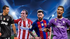 Plantilla de Champions: 8 del Madrid, tres del Atleti y Messi