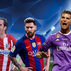 Plantilla de Champions: 8 del Madrid, tres del Atleti y Messi