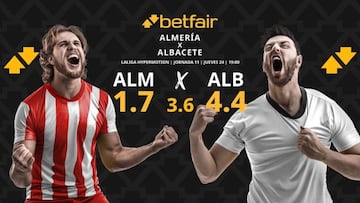UD Almería vs. Albacete Balompié: horario, dónde ver, pronósticos y clasificación