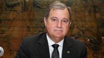 <b>RECHAZO.</b> El presidente de la Asociación de Futbolistas Españoles (AFE), Gerardo González Movilla, rechazó las cláusulas de rescisión millonarias.