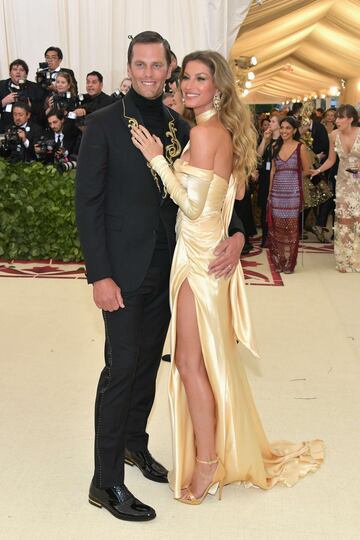 Tom Brady y Gisele Bundchen.