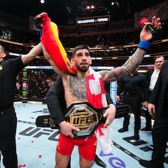 Watch Topuria’s family’s reaction to KO