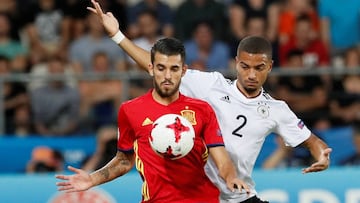 Ceballos, en acción.