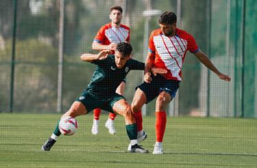 El Almería empata con gol de Baptistao ante un correoso Algeciras