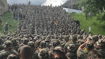 El Dresden, sancionado por simular un desfile militar