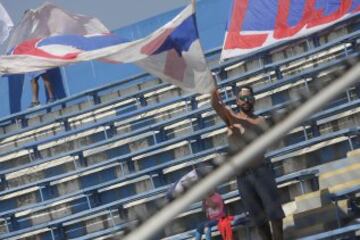 Santiago, 05 de marzo 2016.
Se realiza el banderazo de Universidad Catolica en el estadio San Carlos de Apoquindo.