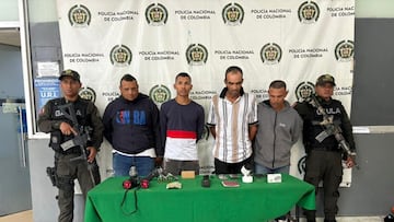 Miembros del Clan del Golfo - Policía Nacional