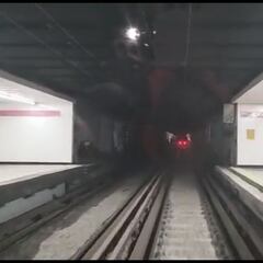 Así lucen los túneles de la Línea 1 del Metro de la CDMX tras su remodelación