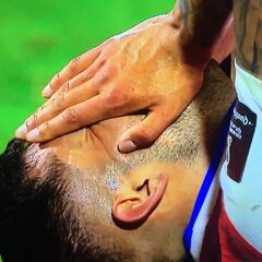 El solitario llanto de Maripán tras el empate ante Bolivia