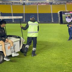 Atención a como salió Kevin Álvarez tras su lesión ante el San Luis