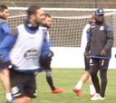 Primer entrenamiento de Seedorf como técnico del Deportivo