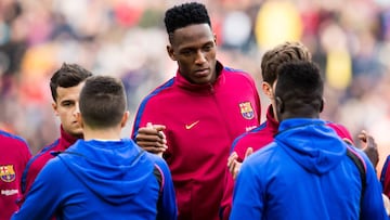 Yerry Mina saldrá del Barcelona para la próxima temporada