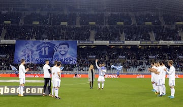 20/12/17 PARTIDO PRIMERA DIVISION
REAL SOCIEDAD - SEVILLA
 HOMENAJE CARLOS VELA DESPEDIDA 