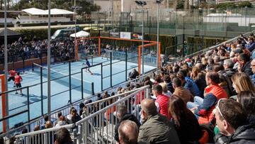 Pádel, en Barcelona.