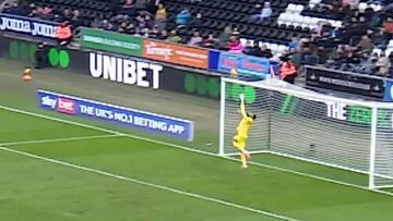 Vigouroux vive una pesadilla en Inglaterra y recibe el golazo de la fecha: ¡40 metros!