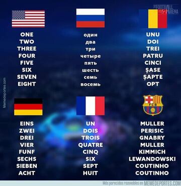 La derrota histórica del Barcelona, protagonista de los memes de la Champions