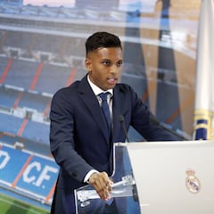 La presentación de Rodrygo con el Real Madrid en imágenes