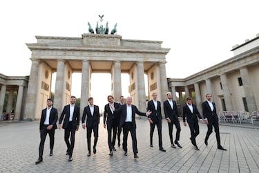 Björn Borg comandando el equipo europeo de la Laver Cup 2024.