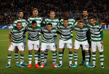 Equipo del Sporting de Portugal.