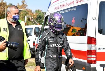 El accidente entre Hamilton y Verstappen que rozó la tragedia