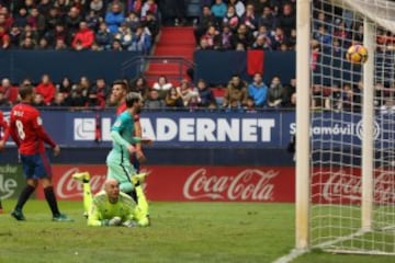 Osasuna-Barcelona en imágenes