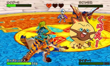 Captura de pantalla - Monster Hunter Stories (3DS)