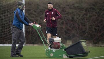 Aduriz, al margen en Lezama
ADURIZ