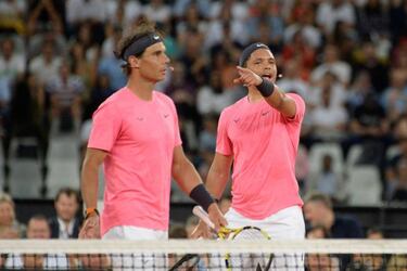 R¨¦cord mundial para el duelo ben¨¦fico de Nadal y Federer