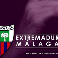 El Extremadura - Málaga declarado "medio día del club"