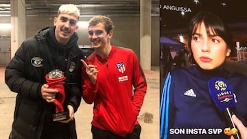 El hermano de Griezmann, Th&egrave;o, se enamora a trav&eacute;s de la TV