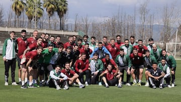 Foto conjunta del Córdoba y el Patrimonio
