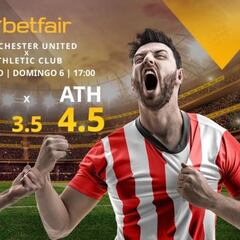 Manchester United vs. Athletic Club de Bilbao: horario, TV, estadísticas y pronósticos