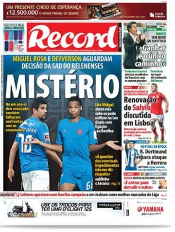 Portadas de la prensa deportiva