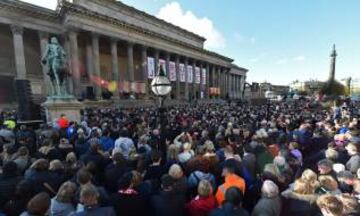 St George's Plateau, on Wednesday evening.