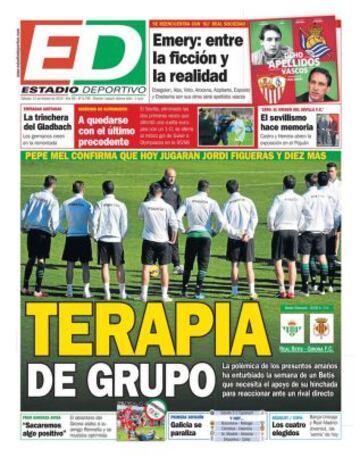 Portadas de la prensa deportiva