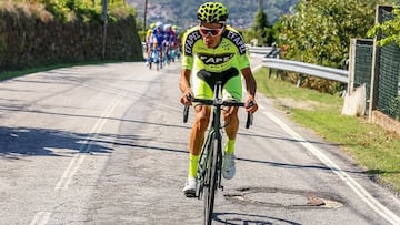 António Carvalho Ferreira, durante una carrera.
