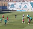 El Madrid prepara el Clásico con Cristiano y Benzema en el gimnasio