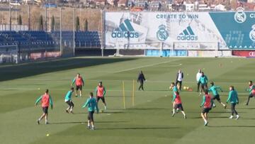 El Madrid prepara el Clásico con Cristiano y Benzema en el gimnasio