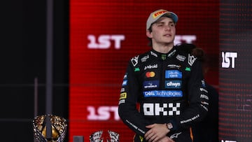 Oscar Piastri (McLaren). Yas Marina, Abu Dhabi. F1 2025.